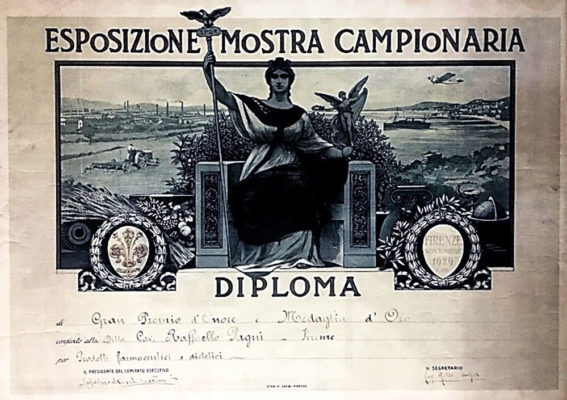 Pagni Fiera campionaria di Milano 1929